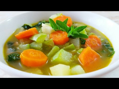 Sopa con Gelatina de Verduras: Una Receta Deliciosa y Nutritiva