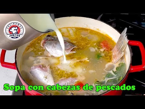 Deliciosa sopa de cabeza de pescado: receta fácil y sabrosa