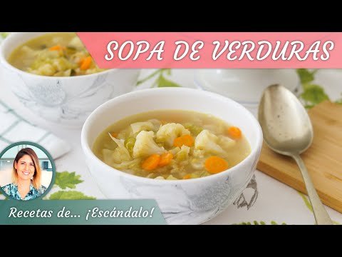 Deliciosa sopa campestre de verduras: una receta saludable y reconfortante