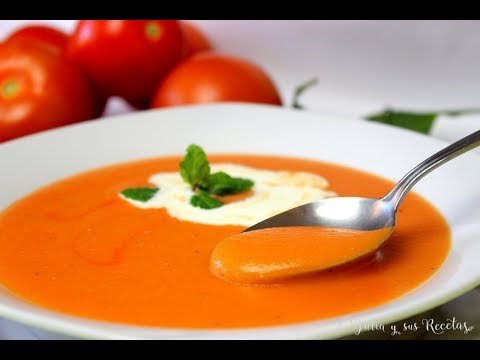 Deliciosa crema de tomate: receta fácil y rápida