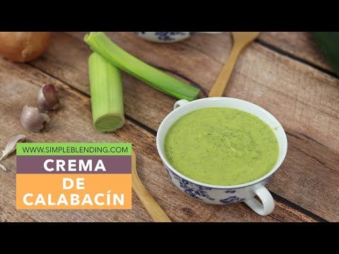 Crema de calabacín: delicioso y saludable plato vegano