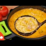 Sopa de calabaza con noodles y setas: Deliciosa receta otoñal
