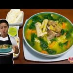 Receta de sopa de pollo con verduras: ¡ irresistible y llena de sabor con pollo!