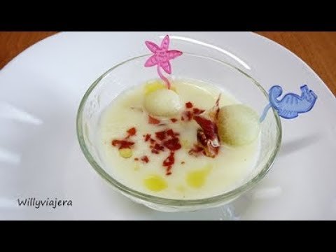 Sopa fría de melón con jamón ibérico: una deliciosa combinación veraniega