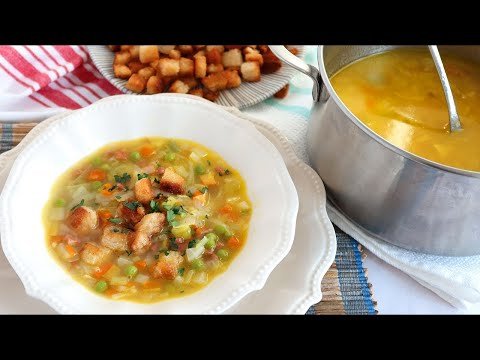 Sopa de verduras en juliana: una receta saludable y deliciosa